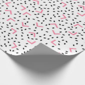Abstraktes Muster Geschenkpapier (Ecke)