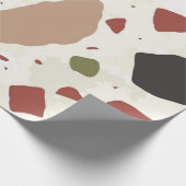 Abstraktes Muster Geschenkpapier (Ecke)