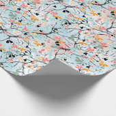 Abstraktes Muster Geschenkpapier (Ecke)