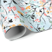 Abstraktes Muster Geschenkpapier (Rolleneckpunkt)