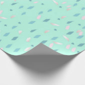 Abstraktes Muster Geschenkpapier (Ecke)