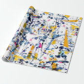 Abstraktes Muster Geschenkpapier (Ungerollt)