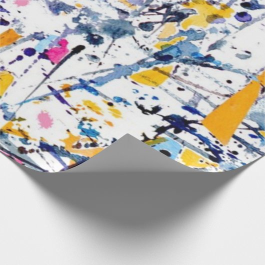 Abstraktes Muster Geschenkpapier (Ecke)