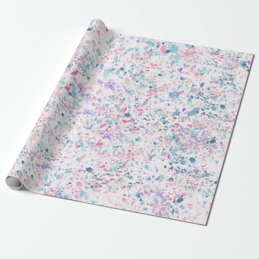 Abstraktes Muster Geschenkpapier (Ungerollt)