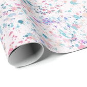 Abstraktes Muster Geschenkpapier (Rolleneckpunkt)