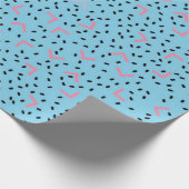 Abstraktes Muster Geschenkpapier (Ecke)