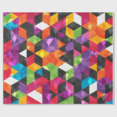 Abstraktes Muster Geschenkpapier (Flach)