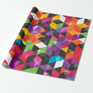 Abstraktes Muster Geschenkpapier