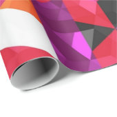 Abstraktes Muster Geschenkpapier (Rolleneckpunkt)