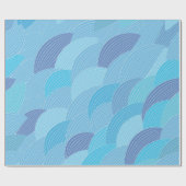 Abstraktes Muster Geschenkpapier (Flach)