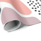 Abstraktes Muster Geschenkpapier (Rolleneckpunkt)