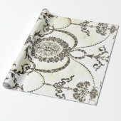 Abstraktes Muster Geschenkpapier (Ungerollt)