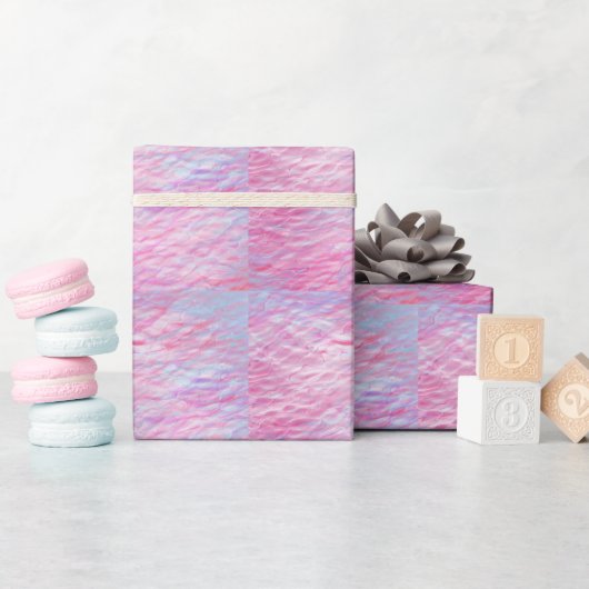 Abstraktes Muster Geschenkpapier (Babyparty)