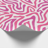 Abstraktes Muster Geschenkpapier (Ecke)