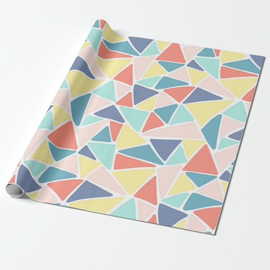 Abstraktes Muster Geschenkpapier (Ungerollt)