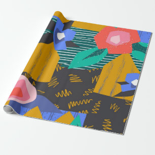 Abstraktes Muster Geschenkpapier