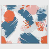 Abstraktes Muster Geschenkpapier (Flach)