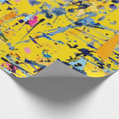 Abstraktes Muster Geschenkpapier (Ecke)