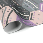 Abstraktes Muster Geschenkpapier (Rolleneckpunkt)