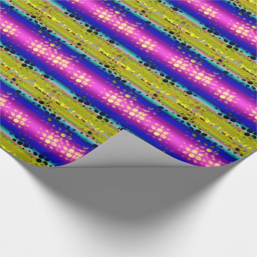 Abstraktes Muster Geschenkpapier (Ecke)