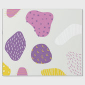 Abstraktes Muster Geschenkpapier (Flach)