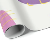 Abstraktes Muster Geschenkpapier (Rolleneckpunkt)