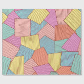 Abstraktes Muster Geschenkpapier (Flach)