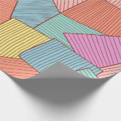 Abstraktes Muster Geschenkpapier (Ecke)