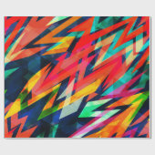 Abstraktes Muster Geschenkpapier (Flach)