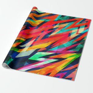 Abstraktes Muster Geschenkpapier