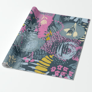 Abstraktes Muster Geschenkpapier