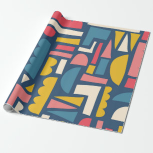 Abstraktes Muster Geschenkpapier