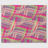Abstraktes Muster Geschenkpapier (Flach)