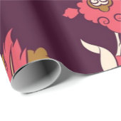 Abstraktes Muster Geschenkpapier (Rolleneckpunkt)