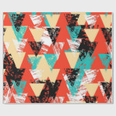 Abstraktes Muster Geschenkpapier (Flach)