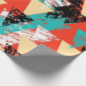 Abstraktes Muster Geschenkpapier (Ecke)