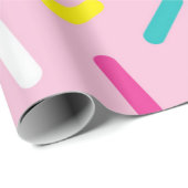 Abstraktes Muster Geschenkpapier (Rolleneckpunkt)