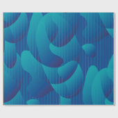 Abstraktes Muster Geschenkpapier (Flach)