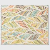 Abstraktes Muster Geschenkpapier (Flach)
