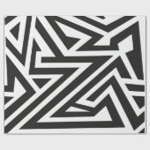 Abstraktes Muster Geschenkpapier (Flach)