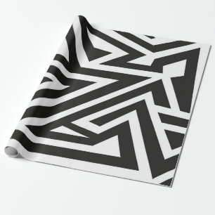 Abstraktes Muster Geschenkpapier
