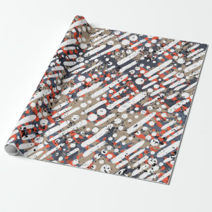 Abstraktes Muster Geschenkpapier