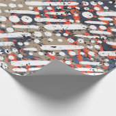 Abstraktes Muster Geschenkpapier (Ecke)