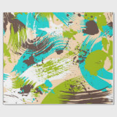 Abstraktes Muster Geschenkpapier (Flach)