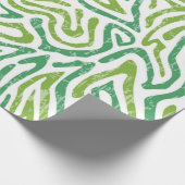 Abstraktes Muster Geschenkpapier (Ecke)
