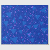 Abstraktes Muster Geschenkpapier (Flach)