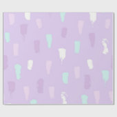 Abstraktes Muster Geschenkpapier (Flach)