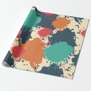 Abstraktes Muster Geschenkpapier