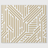 Abstraktes Muster Geschenkpapier (Flach)