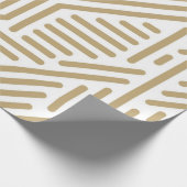 Abstraktes Muster Geschenkpapier (Ecke)